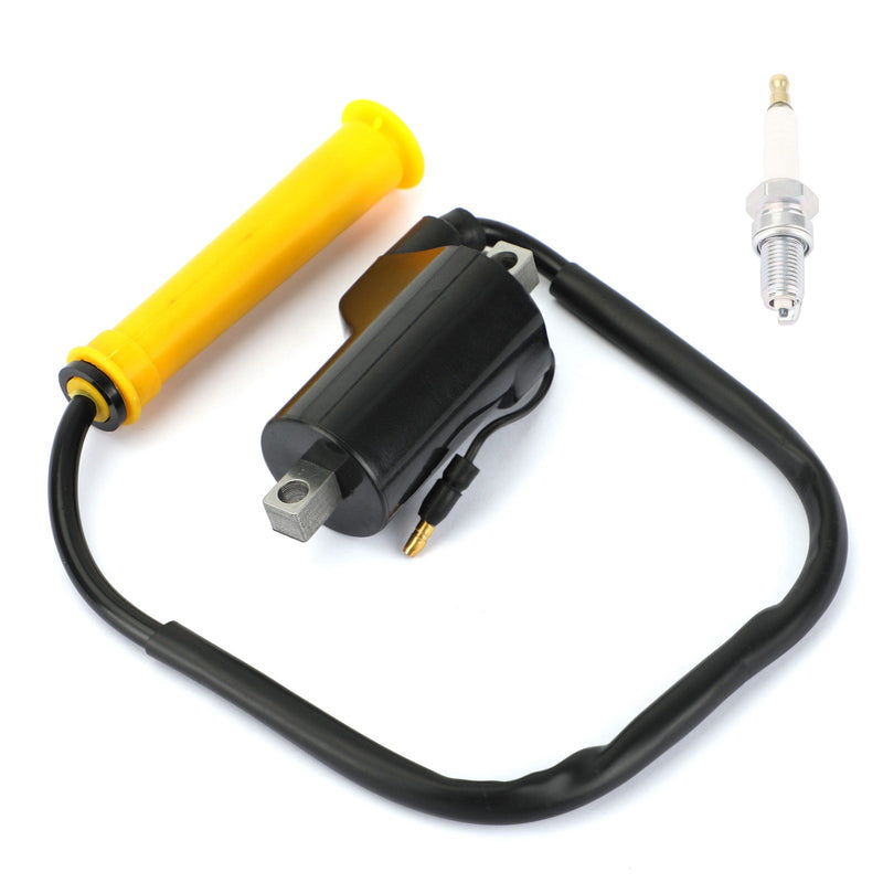 Honda Sportrax 400 TRX400EX XR400R 30500-HN1-003 Ignition Coil + Spark Plug