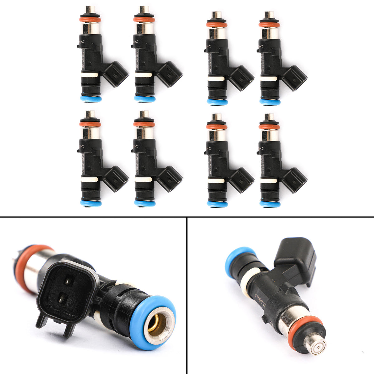 GM LS2 6.0L Pontiac GTO C6 Corvette CTS-V 12569113 8PCS 32lb Fuel Injectors