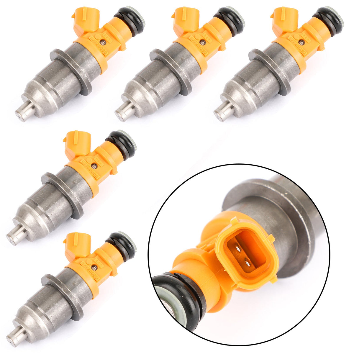 6PCS 60V137610000 Fuel Injector For 2003-2020 Yamaha Outboard HPDI 250 300HP