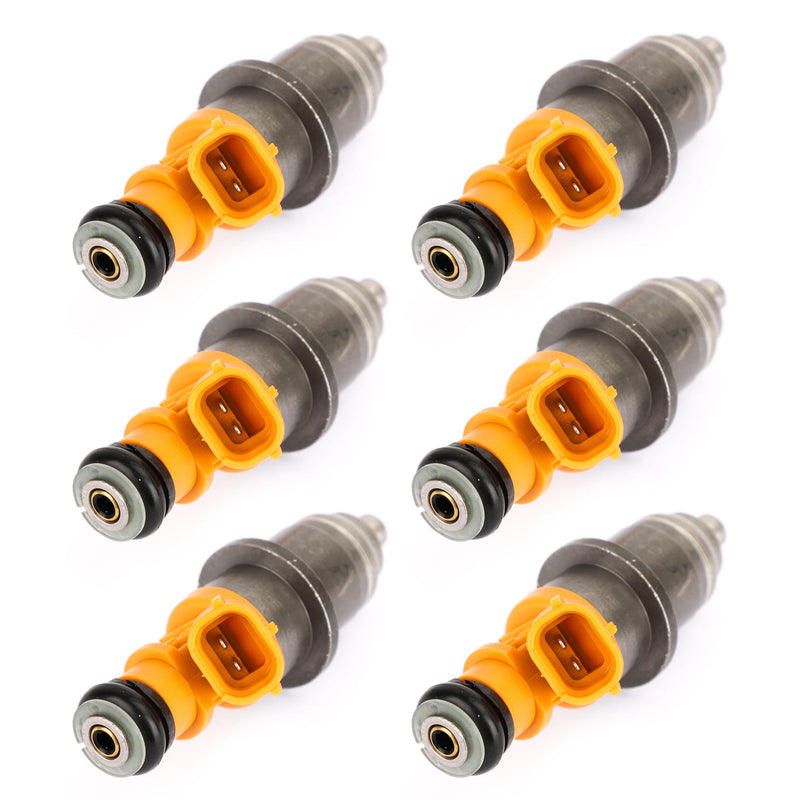 6PCS 60V137610000 Fuel Injector For 2003-2020 Yamaha Outboard HPDI 250 300HP