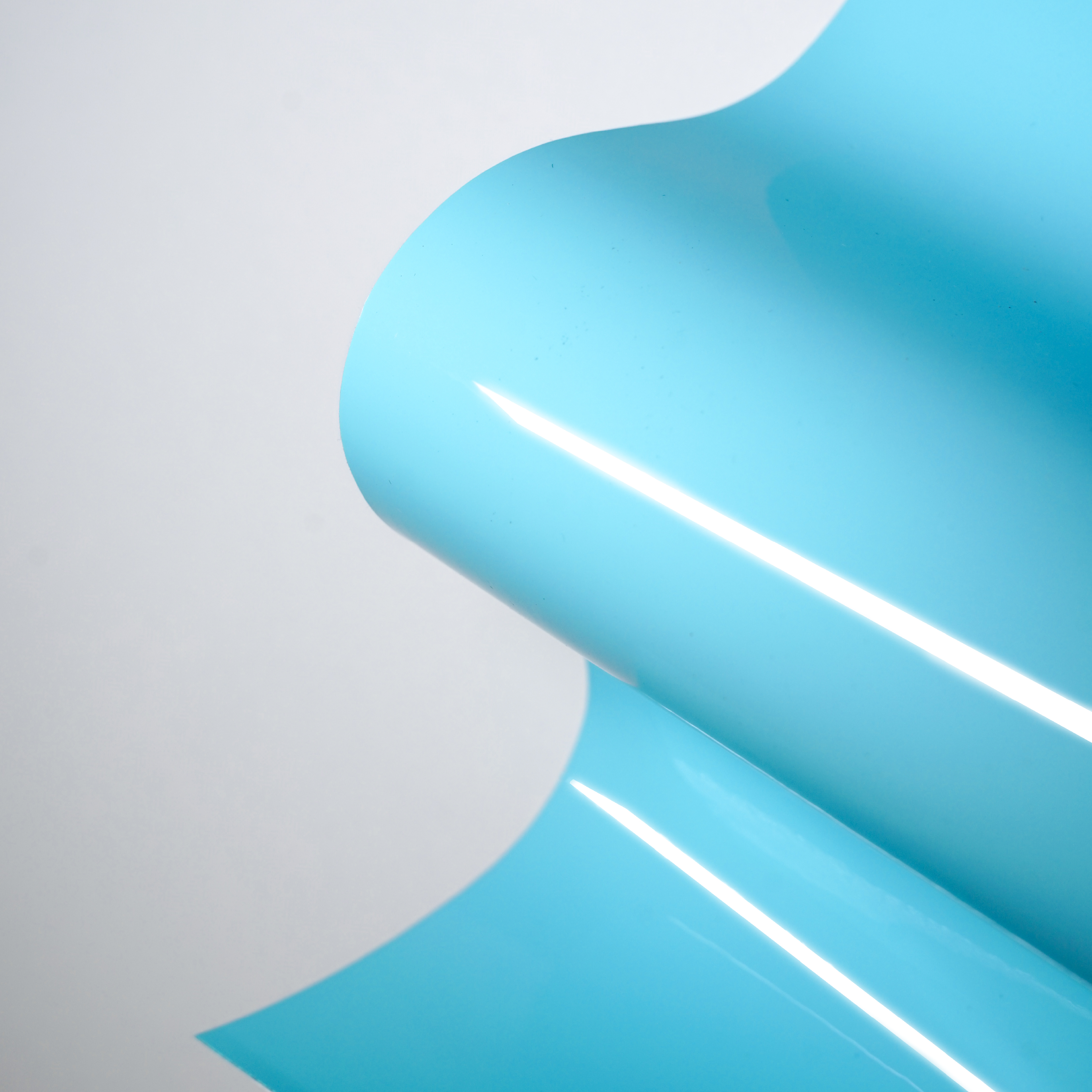 Glossy Light Blue Vinyl Wrap