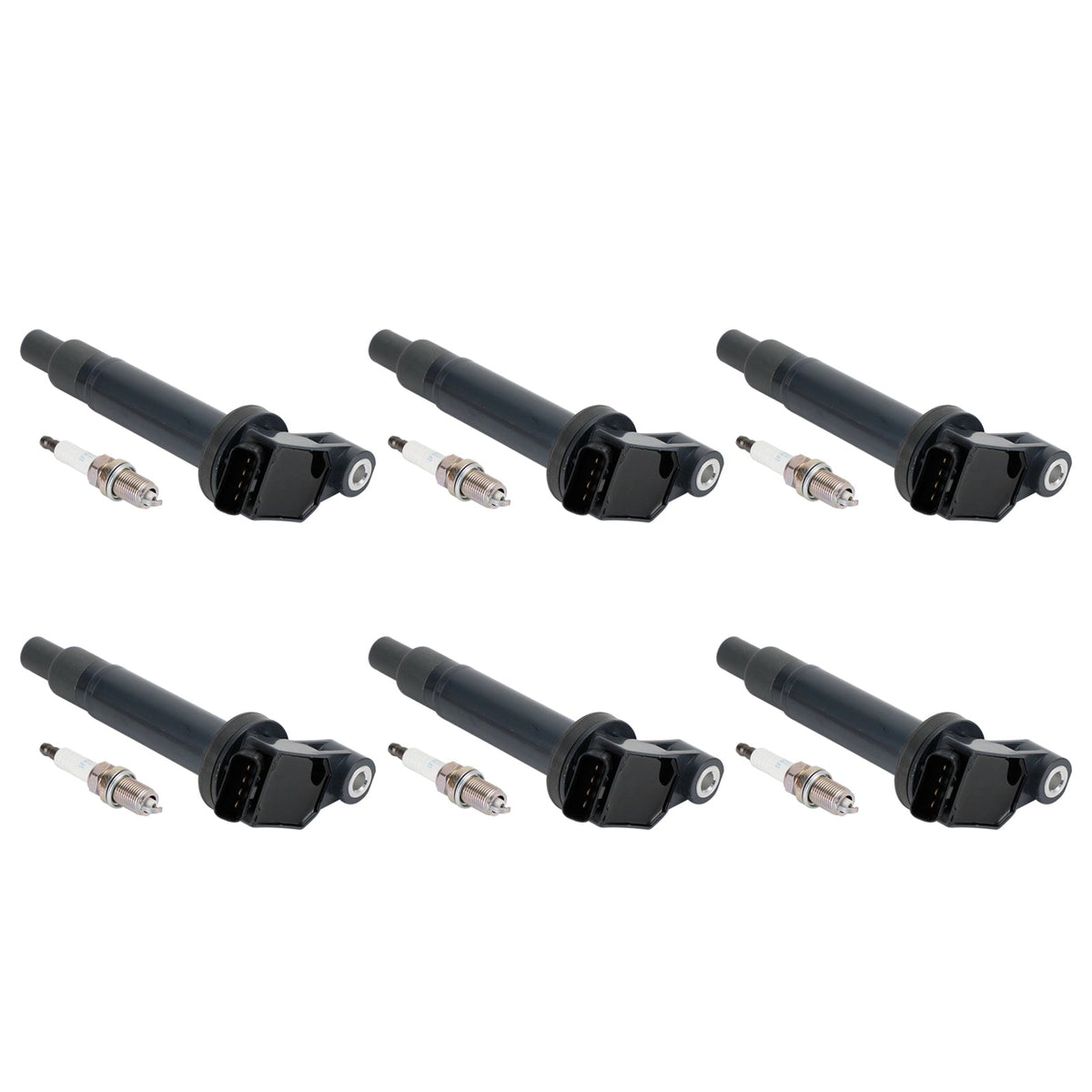 2006-2008 Lexus RX400h 3.3L V6 6PCS Ignition Coil+6PCS Spark Plug 90919-02234 UF267 1788315 6731301