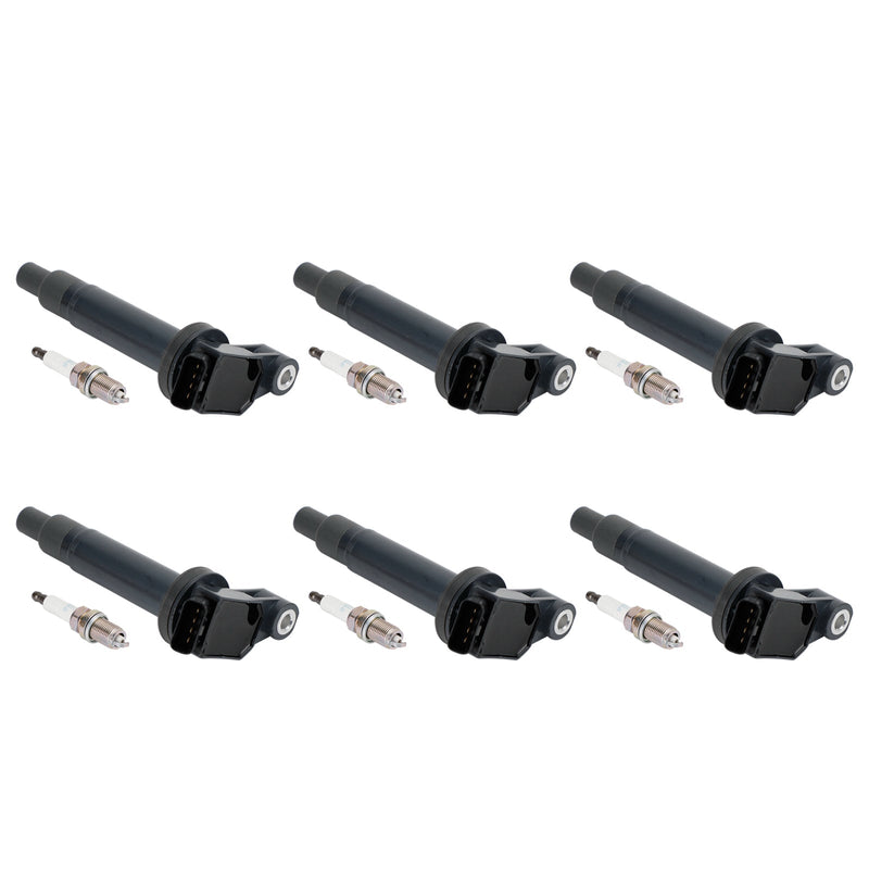 2006-2008 Lexus RX400h 3.3L V6 6PCS Ignition Coil+6PCS Spark Plug 90919-02234 UF267 1788315 6731301