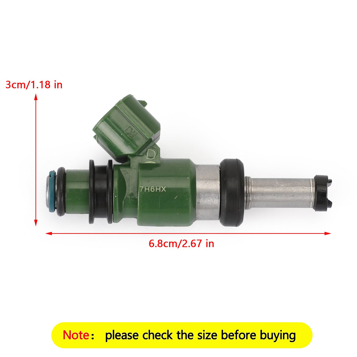 YAMAHA Grizzly YZ450F 450 550 700 4PCS Fuel Injectors 3B4-13761-00-00