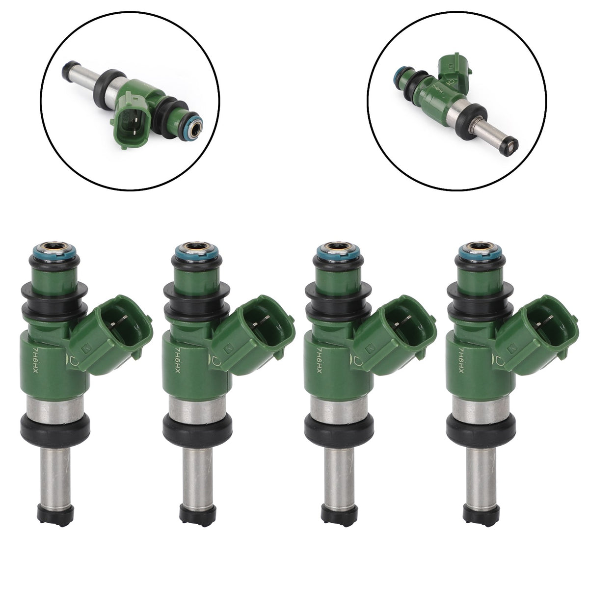 YAMAHA Grizzly YZ450F 450 550 700 4PCS Fuel Injectors 3B4-13761-00-00