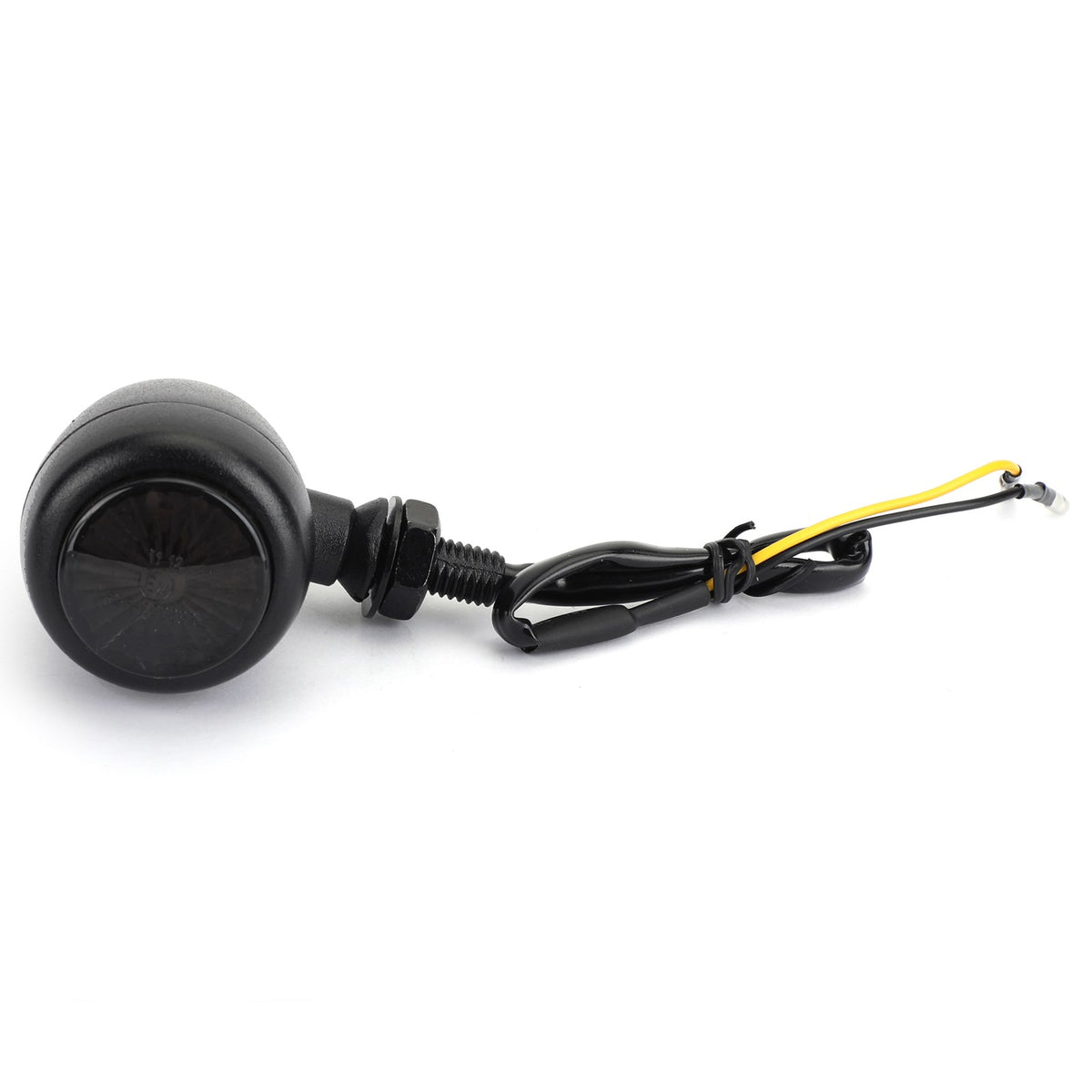 Hy Chopper Cafe Racer Black UK LED Motorcycle Bullet Turn Signals Indicators