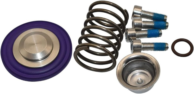 2PCS Fuel Rail Air/Fuel Regulator 8M6002988+1PCS Tracker Diaphragm 804533+Diaphram Tool KiT+Spring kit Fits Mercury Optimax 2.5L 3.0L Engines Replace 8M6002988 804533 91-889431