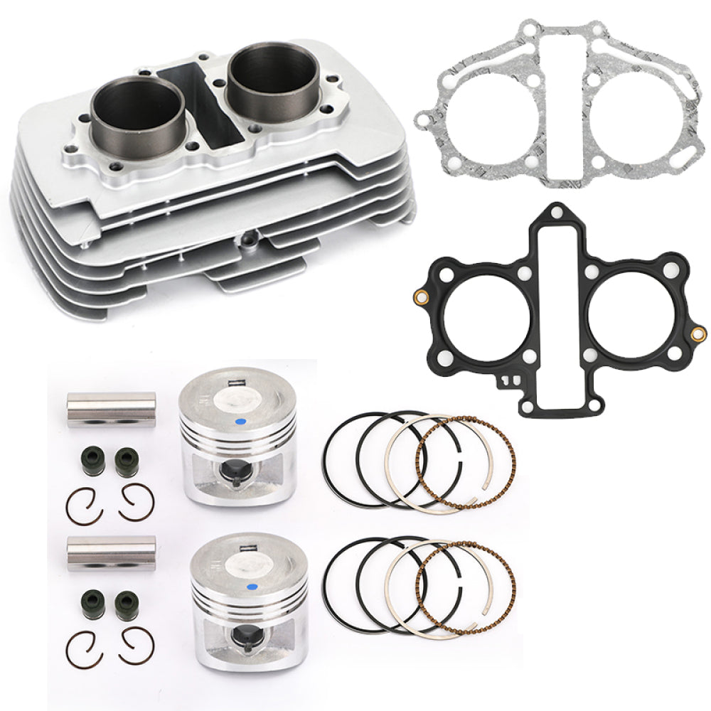 Honda Rebel 250 CMX250 CB250 Nighthawk 1996-2015 Areyourshop Cylinder Piston Gasket Kit 53mm