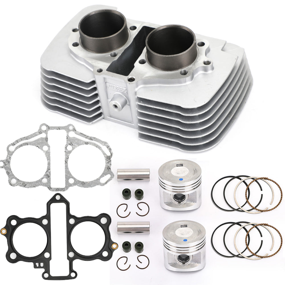 Honda Rebel 250 CMX250 CB250 Nighthawk 1996-2015 Areyourshop Cylinder Piston Gasket Kit 53mm