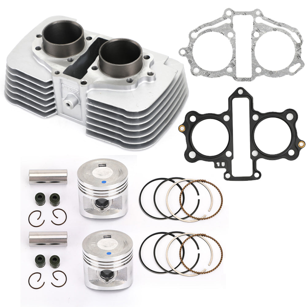 Honda Rebel 250 CMX250 CB250 Nighthawk 1996-2015 Areyourshop Cylinder Piston Gasket Kit 53mm