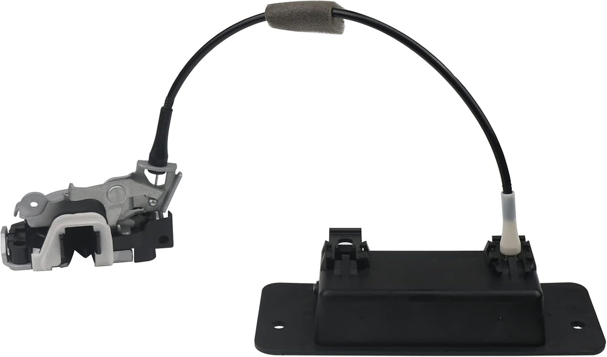 TQPONLY Rear Cargo Door Latch W/Handle,Compatible with 1992-2019 Ford E150 E250 E350 E450 Econoline Club Wagon Super Duty Left Driver Side Replaces 8C2Z-15431A03-A 6C2Z-15431A03-AA