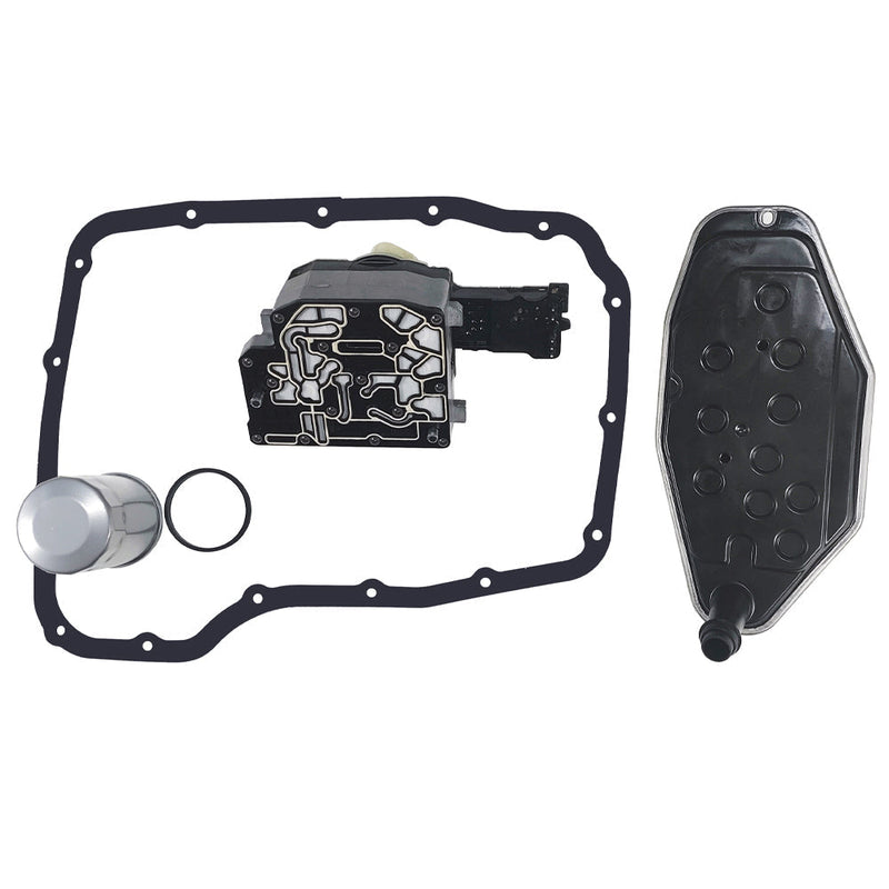 2006-2010 JEEP COMMANDER L6 3.7L 4.7L 5.7L 5-45RFE Solenoid Block 4WD Filter Kit 68002342AD 68002342AF