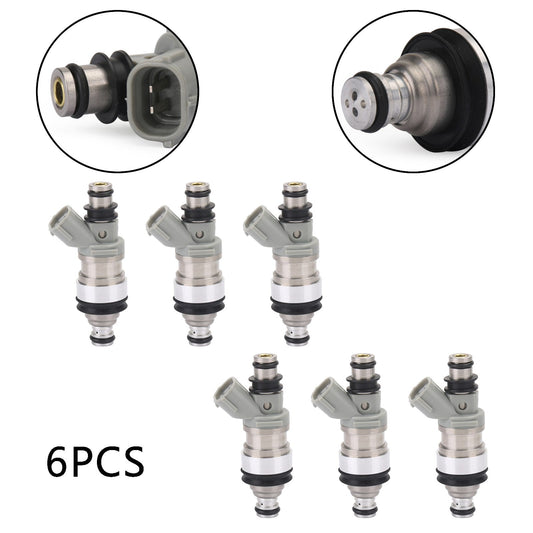 6PCS 23250-62030 23209-62030 Fuel Injectors Fit Toyota T100 Tacoma 4Runner