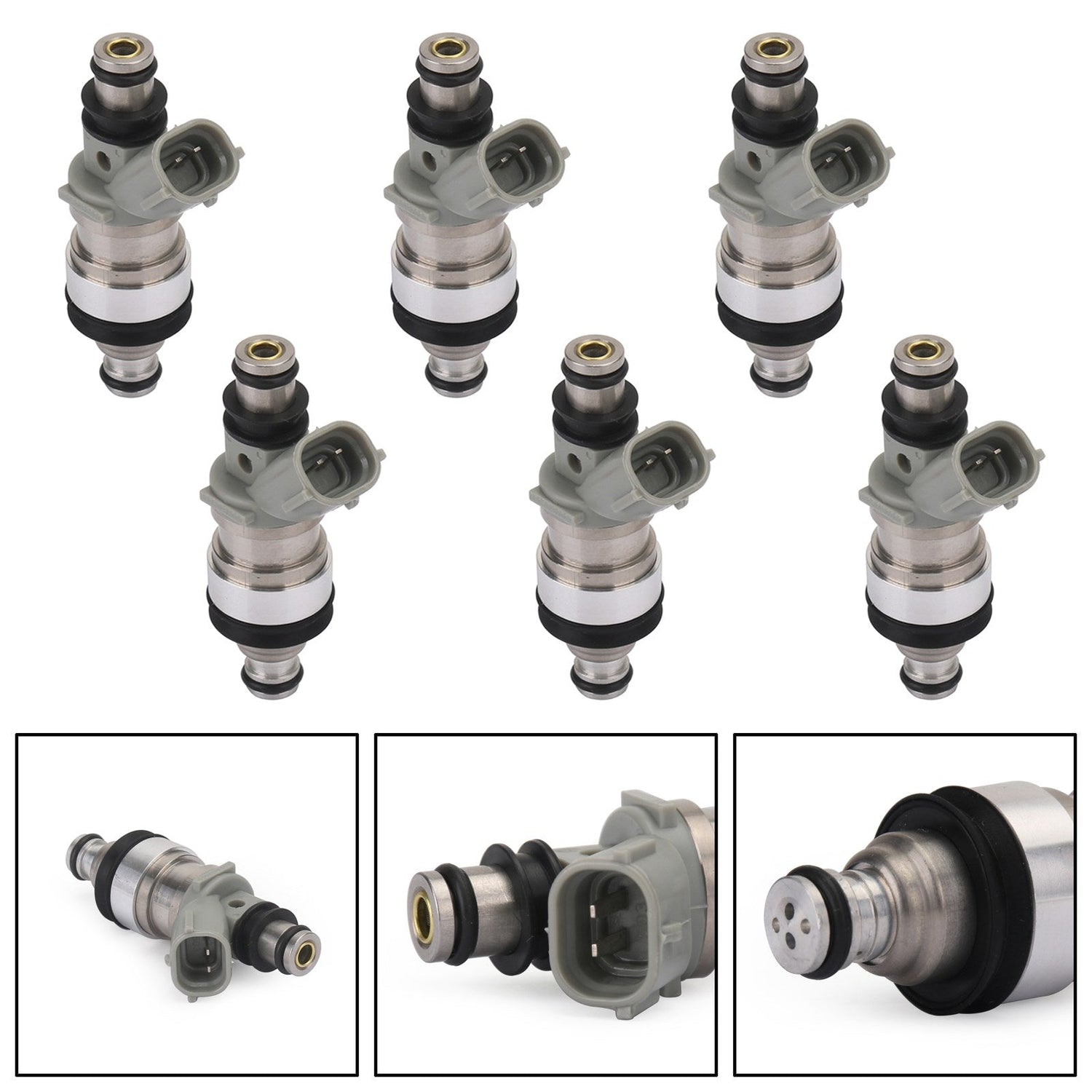 6PCS 23250-62030 23209-62030 Fuel Injectors Fit Toyota T100 Tacoma 4Runner