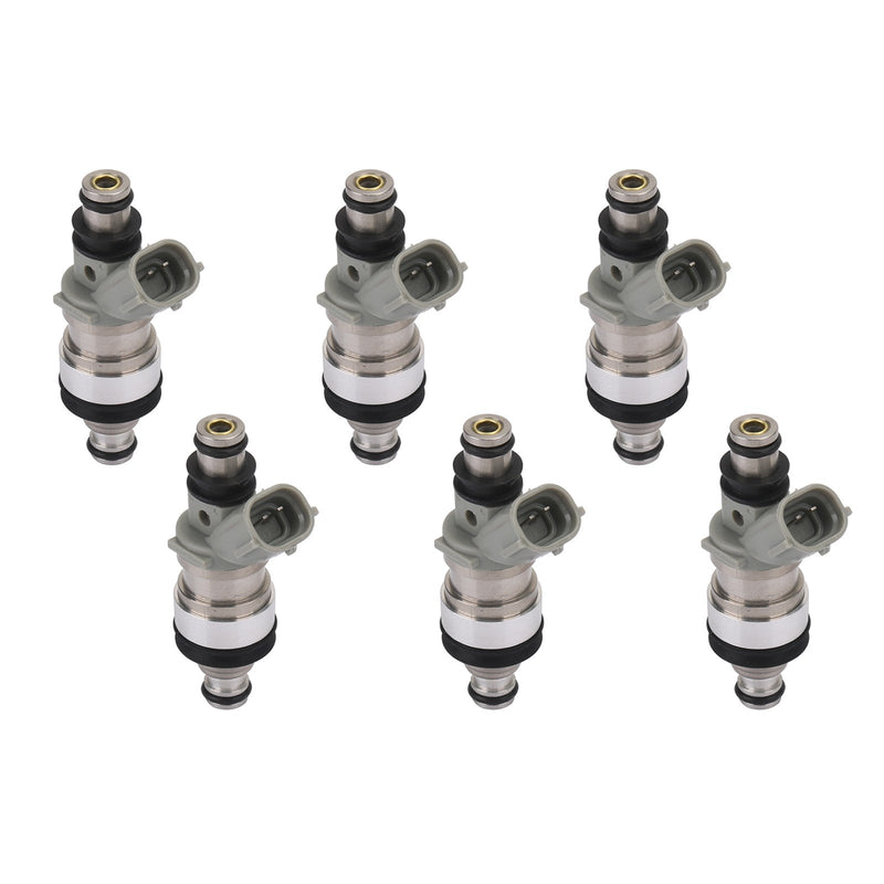 6PCS 23250-62030 23209-62030 Fuel Injectors Fit Toyota T100 Tacoma 4Runner