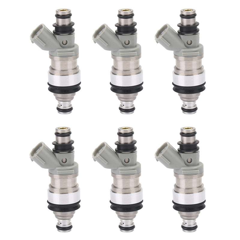 6PCS 23250-62030 23209-62030 Fuel Injectors Fit Toyota T100 Tacoma 4Runner