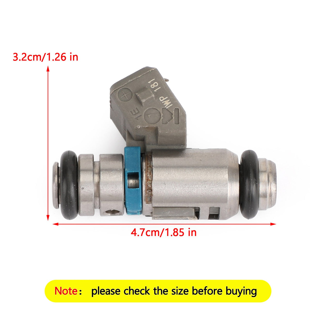 For Harley Sportster Custom XL 1200C Silver 4PCS Fuel Injectors IWP181