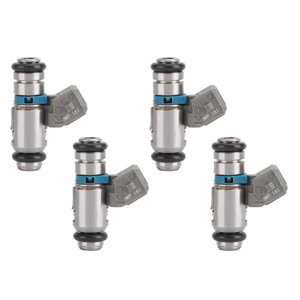 For Harley Sportster Custom XL 1200C Silver 4PCS Fuel Injectors IWP181