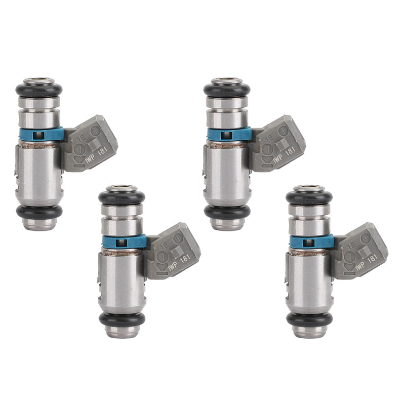For Harley Sportster Custom XL 1200C Silver 4PCS Fuel Injectors IWP181
