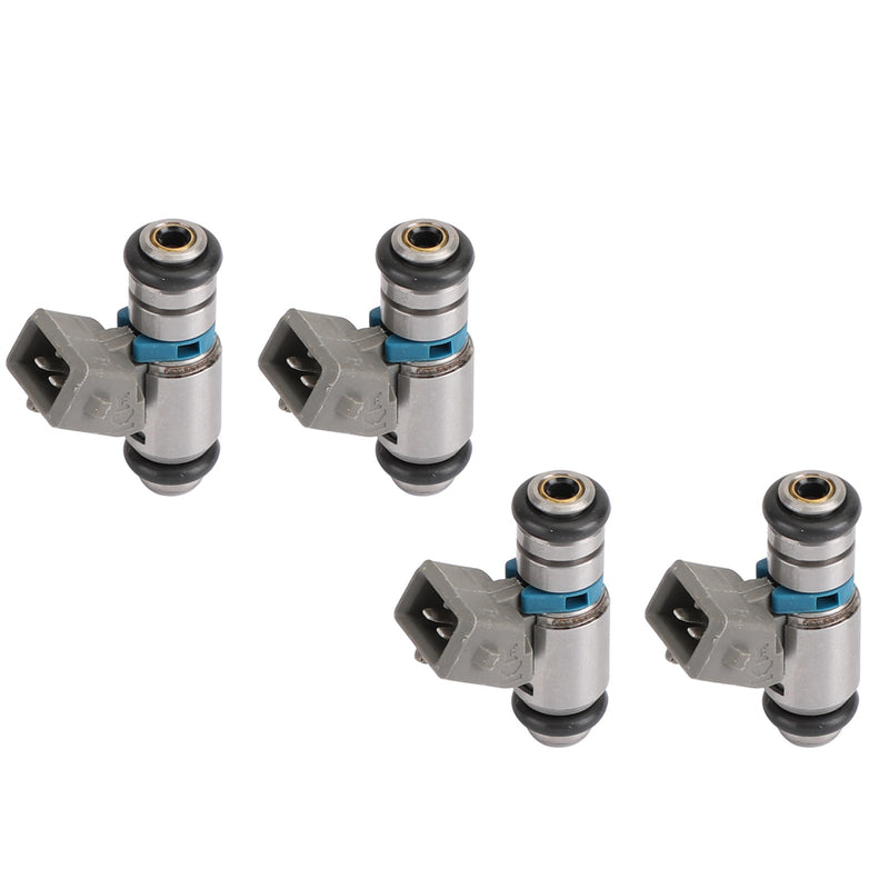 For Harley Sportster Custom XL 1200C Silver 4PCS Fuel Injectors IWP181
