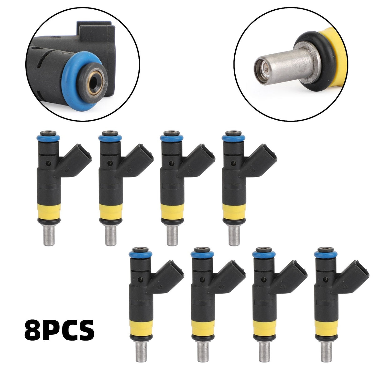 8Pcs Fuel Injectors 05037479AA Fit Chrysler300 RAM 1500 2500 3500