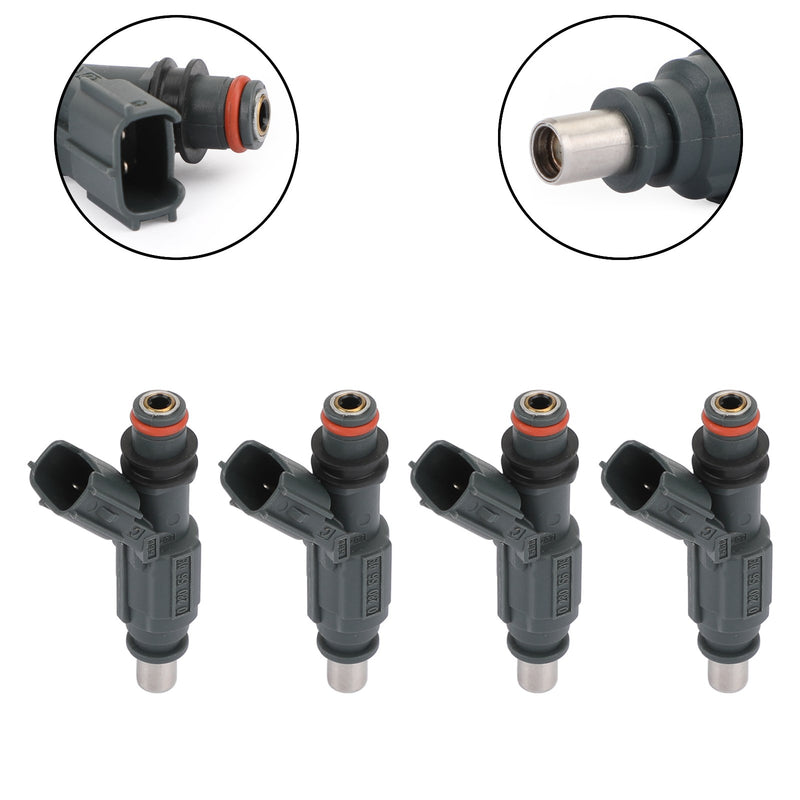 Toyota Corolla ZZE12 E141 ZZE150 4 Pcs Fuel Injectors 23250-0D030