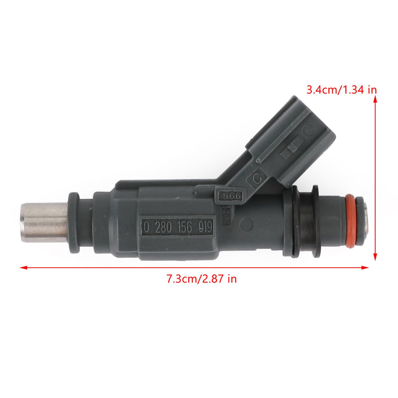 Toyota Corolla ZZE12 E141 ZZE150 4 Pcs Fuel Injectors 23250-0D030