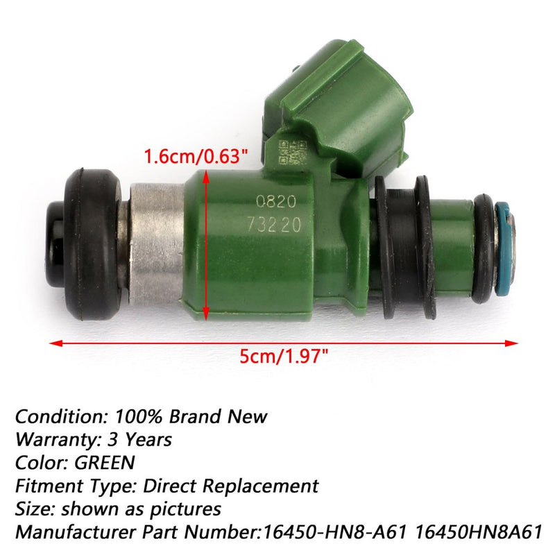 for Honda CRF450R Rincon 680 Fuel Injector 16450-HN8-A61 16450HN8A61
