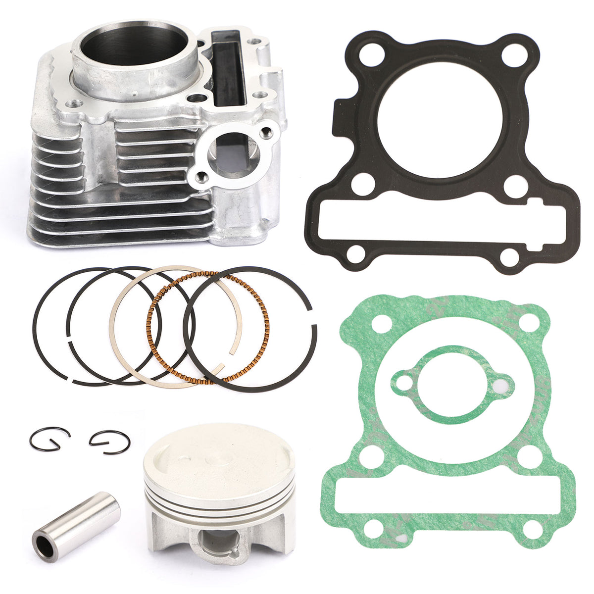 for Yamaha MIO M3 / MIO i 125 / LTS125 Cylinder Piston Gasket Kit 52.4mm