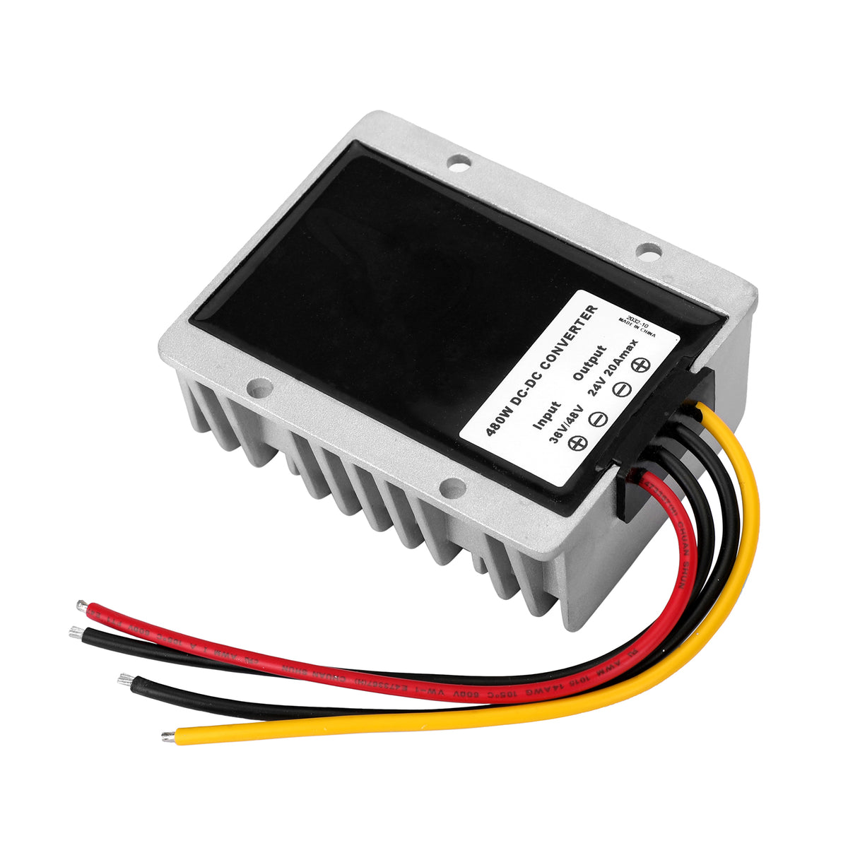 WaterProof 48V to 24V 20A Step Down DC/DC Power Converter Regulator