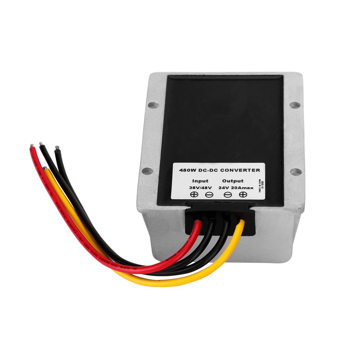 WaterProof 48V to 24V 20A Step Down DC/DC Power Converter Regulator