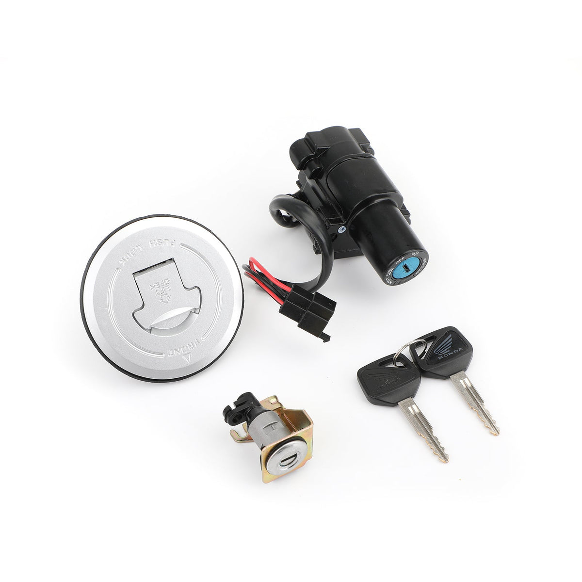 Honda CBR300RA CBR300R CBR250RA CBR250R/R CBR250R 2011-2018 Ignition Switch Fuel Gas Cap Seat Lock Keys Kit