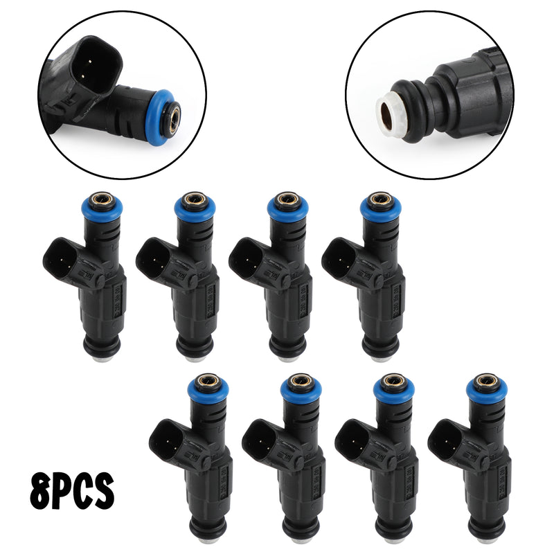 Mercruiser V8 350 MAG 5.0 4.3 6.2 885176 0280156081 8PCS Fuel Injectors