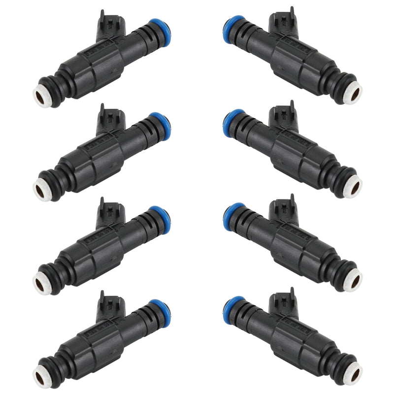 Mercruiser V8 350 MAG 5.0 4.3 6.2 885176 0280156081 8PCS Fuel Injectors