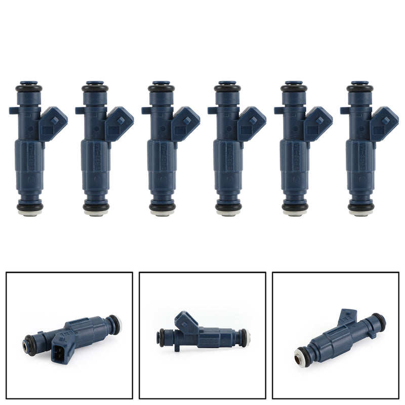 Ford BA BF Falcon XT Fairlaine XR6 Territory 0280156123 6PCS Fuel Injectors