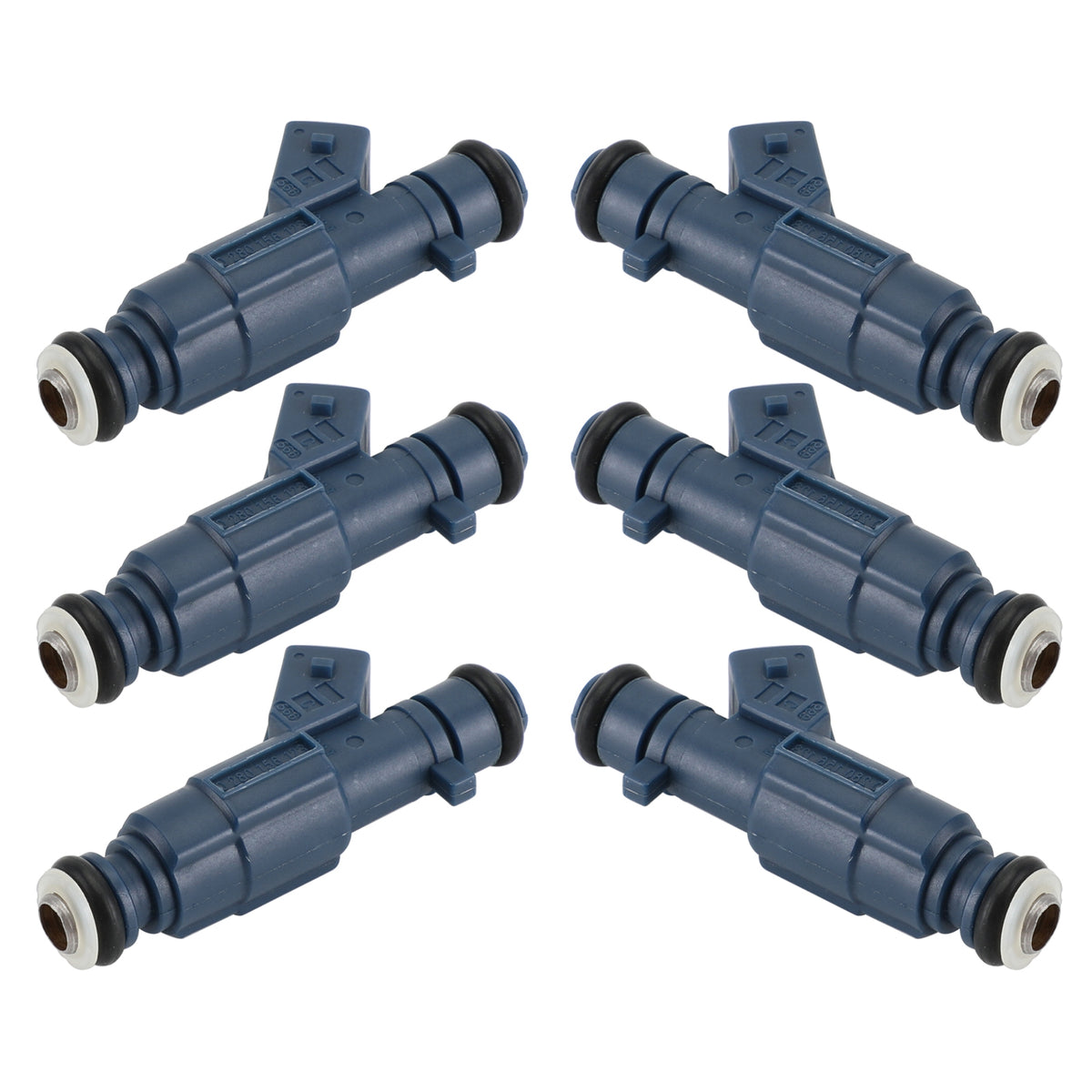 Ford BA BF Falcon XT Fairlaine XR6 Territory 0280156123 6PCS Fuel Injectors