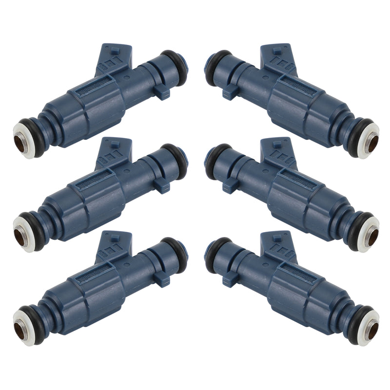 Ford BA BF Falcon XT Fairlaine XR6 Territory 0280156123 6PCS Fuel Injectors