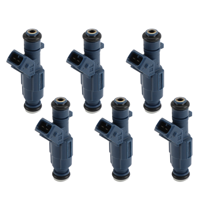 Ford BA BF Falcon XT Fairlaine XR6 Territory 0280156123 6PCS Fuel Injectors