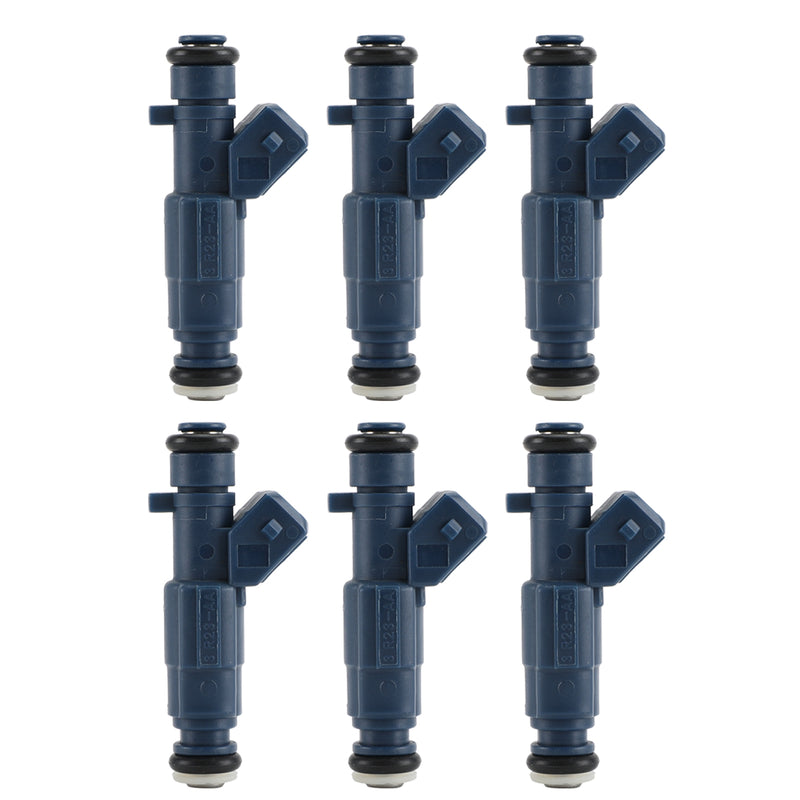 Ford BA BF Falcon XT Fairlaine XR6 Territory 0280156123 6PCS Fuel Injectors