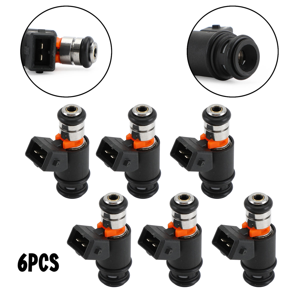 VW Golf Jetta 1999-2002 EuroVAN 97 1999-2000 2.8L 6PCS Fuel Injectors 021906031D