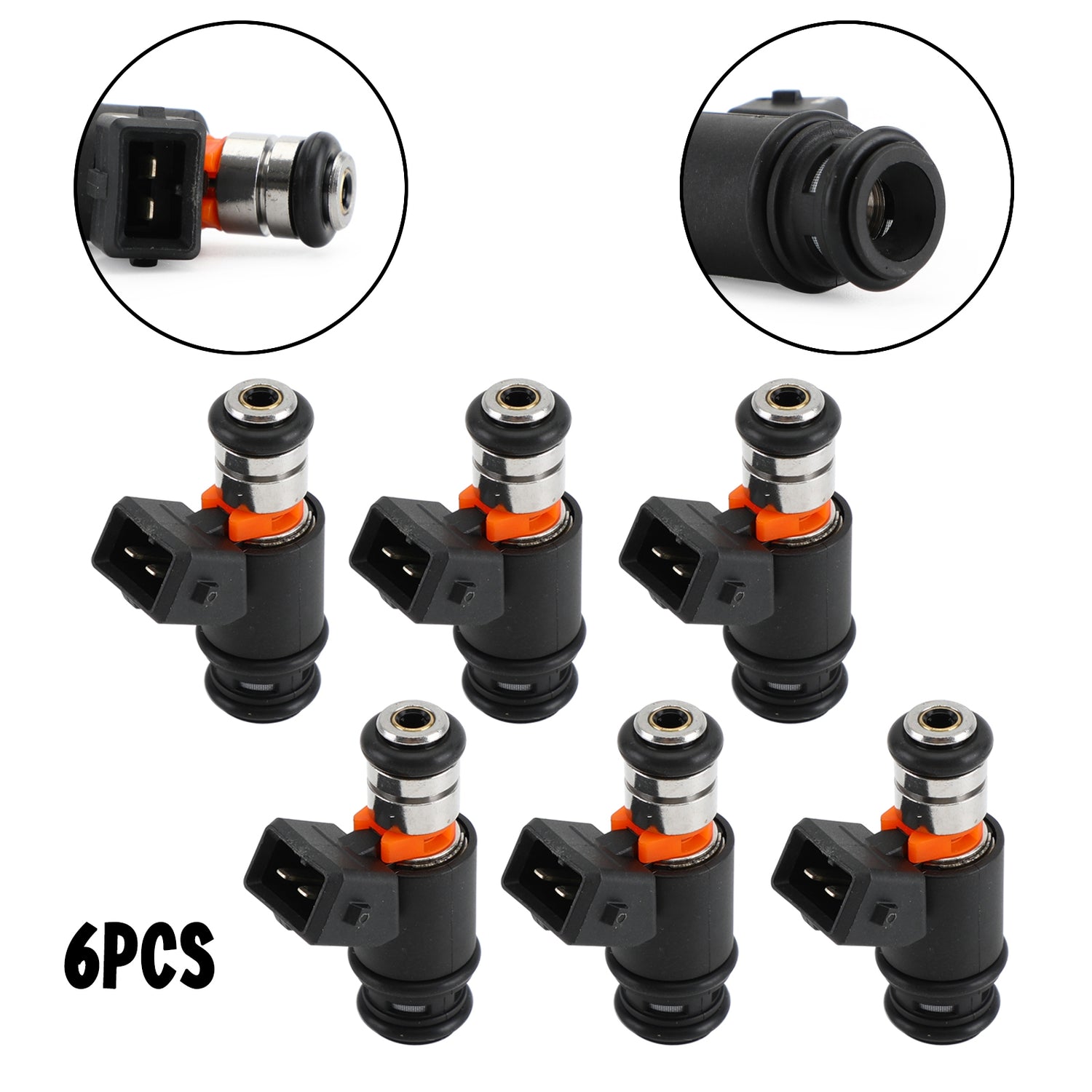 VW Golf Jetta 1999-2002 EuroVAN 97 1999-2000 2.8L 6PCS Fuel Injectors 021906031D