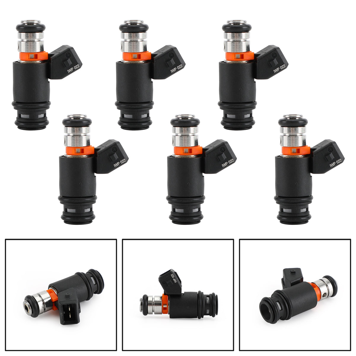 VW Golf Jetta 1999-2002 EuroVAN 97 1999-2000 2.8L 6PCS Fuel Injectors 021906031D