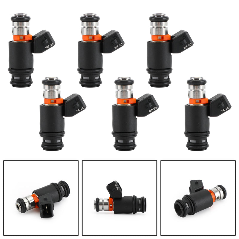 VW Golf Jetta 1999-2002 EuroVAN 97 1999-2000 2.8L 6PCS Fuel Injectors 021906031D