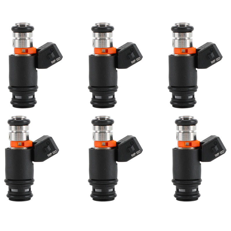 VW Golf Jetta 1999-2002 EuroVAN 97 1999-2000 2.8L 6PCS Fuel Injectors 021906031D