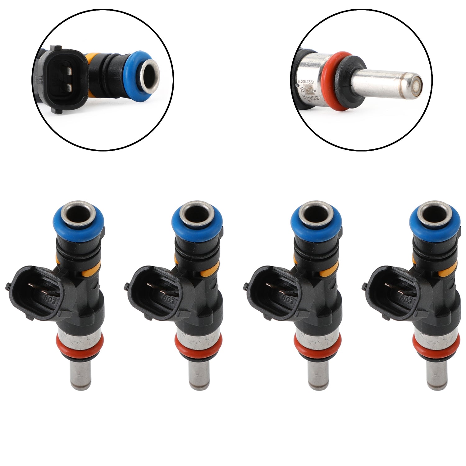 Mitsubishi Lancer 2.0L l4 2008-2010 4PCS Fuel Injectors 1465A029