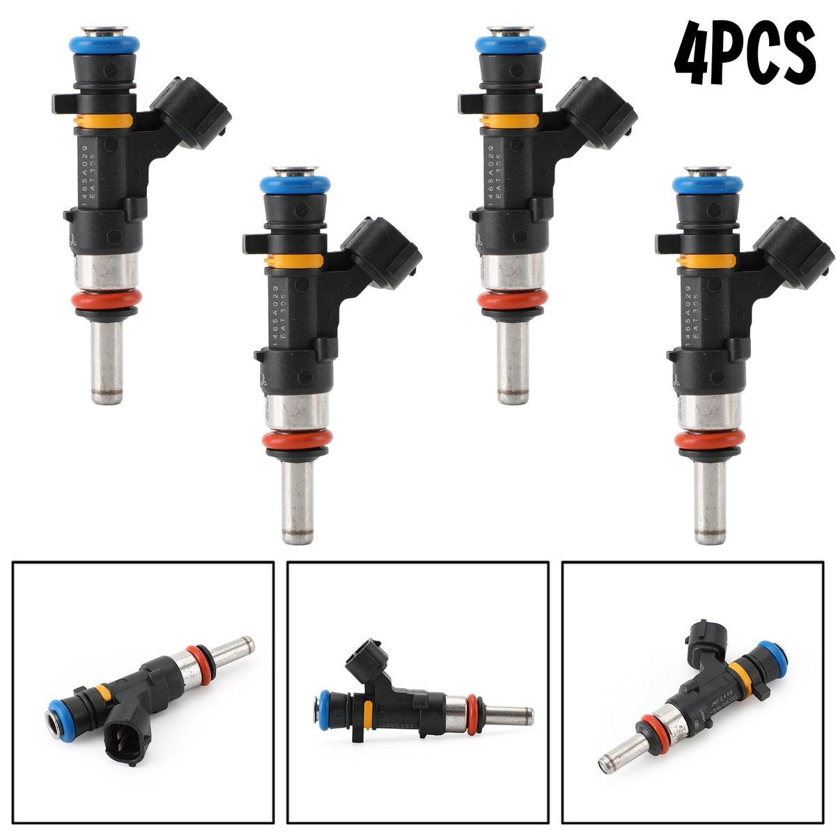 Mitsubishi Lancer 2.0L l4 2008-2010 4PCS Fuel Injectors 1465A029
