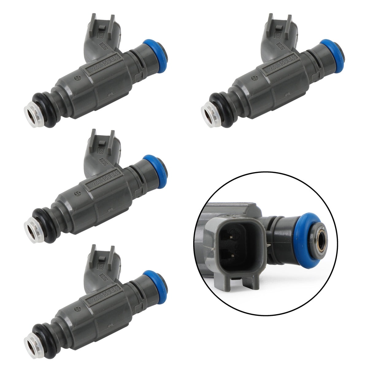 Ford Focus 2.0L 2002-2004 4 CYL 4PCS Fuel Injectors 0280156046