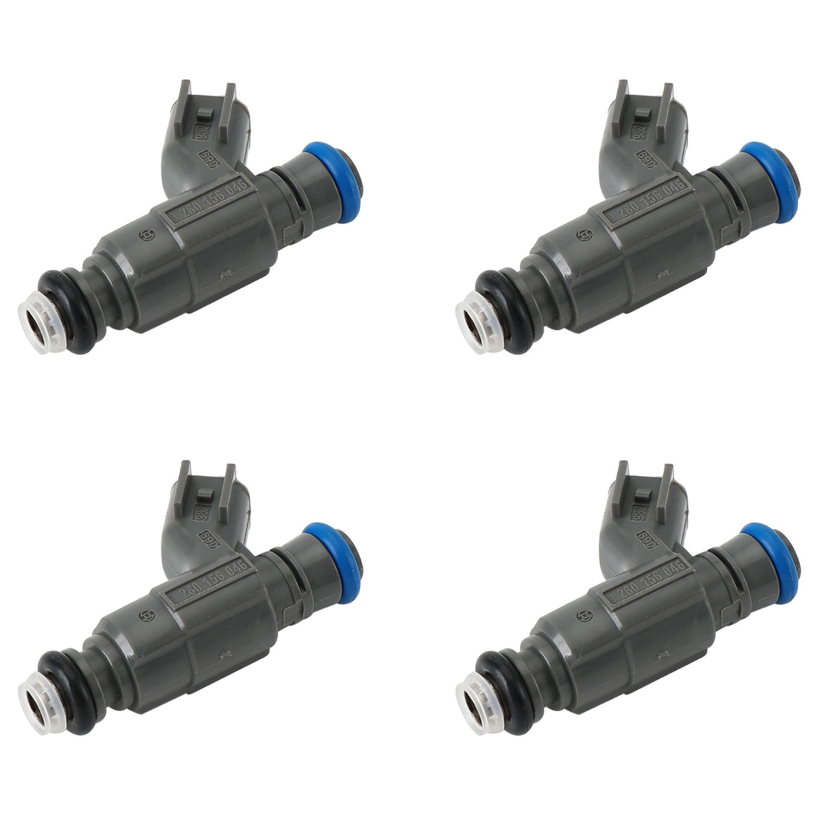 Ford Focus 2.0L 2002-2004 4 CYL 4PCS Fuel Injectors 0280156046