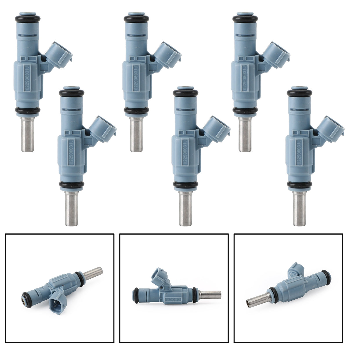 Audi Fit Volkswagen TT Touareg 2004-2006 3.2L 6PCS Fuel Injectors 0280157012