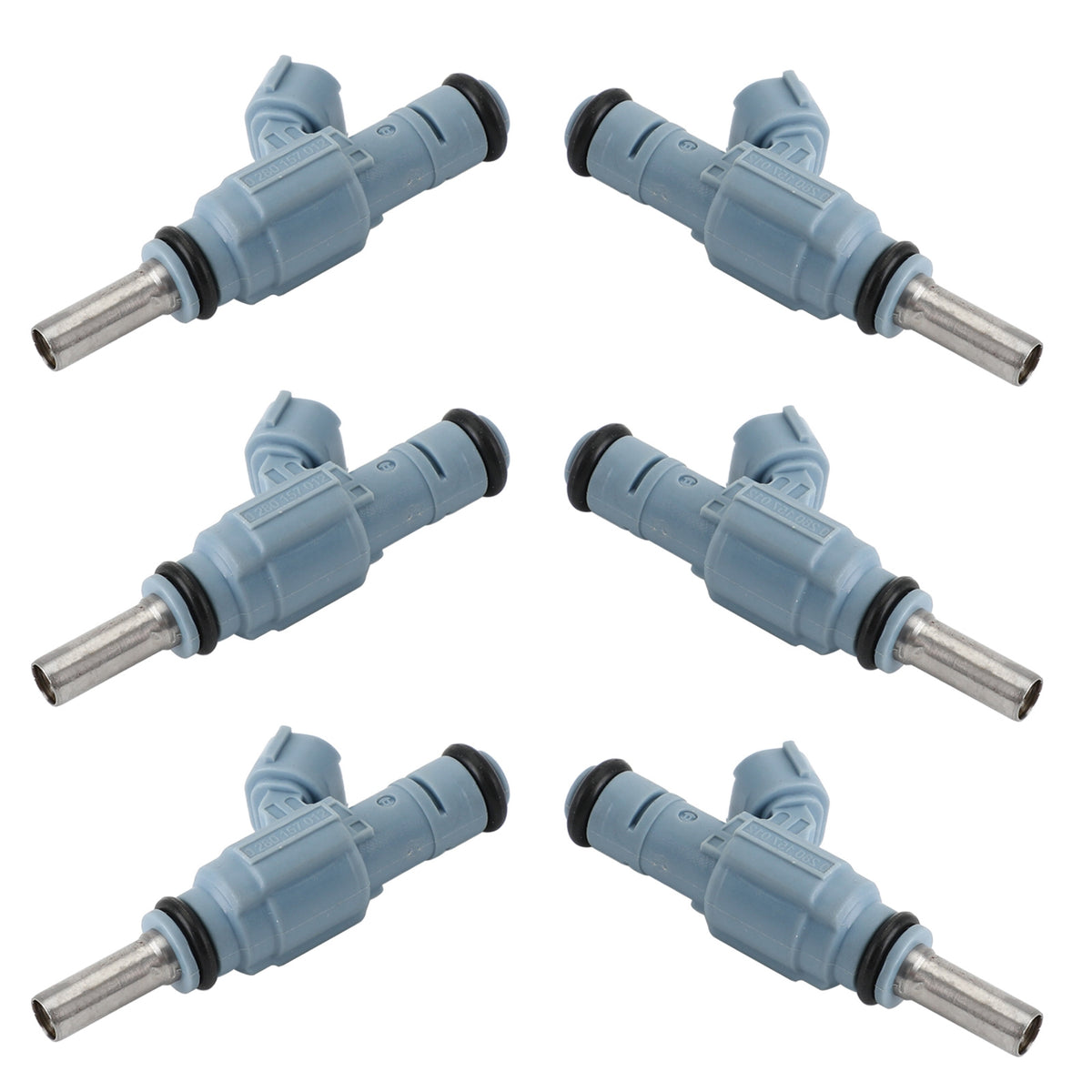 Audi Fit Volkswagen TT Touareg 2004-2006 3.2L 6PCS Fuel Injectors 0280157012